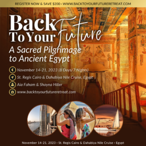 Back to Your Future—A Sacred Pilgrimage to Ancient Egypt Yoga Retreat Featured Image